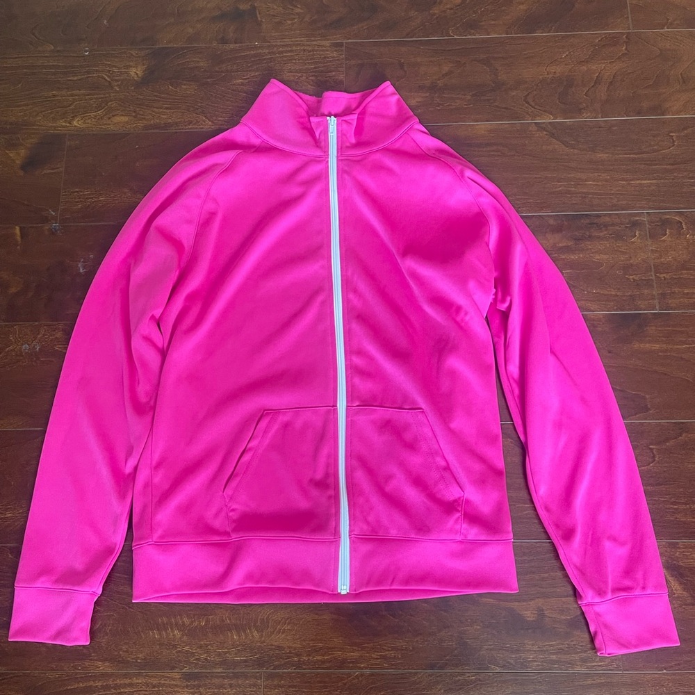 Pink Zip-Up Jacket - image 1